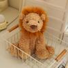 Curly Lion Doll Plush Animal Little Lion Doll Children'S Toy Birthday Gift Doll Soothes Lion