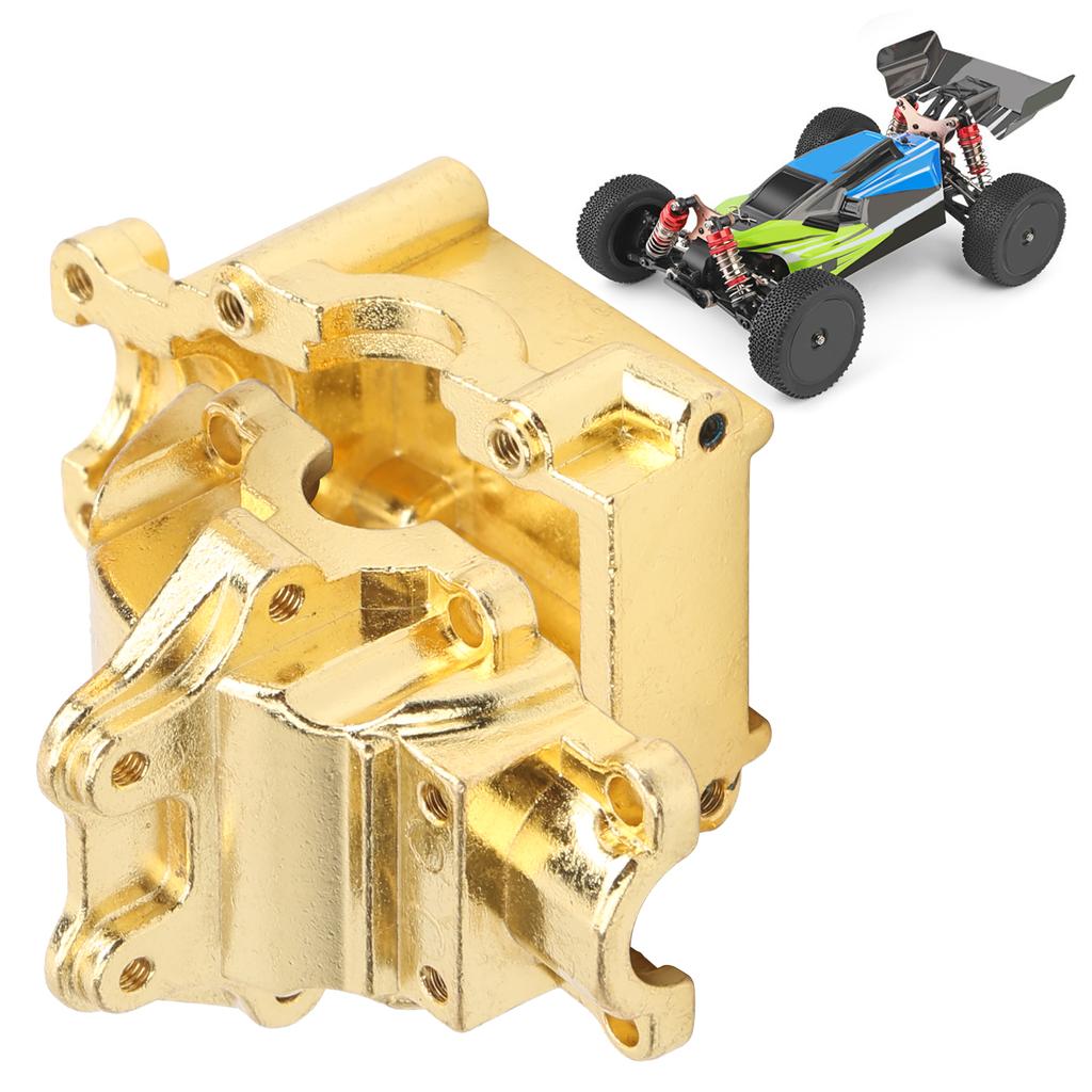 RC Gearbox Cover Metal Wave Box Differential Parts for Wltoys 144001 1254 Upgrade Accessories