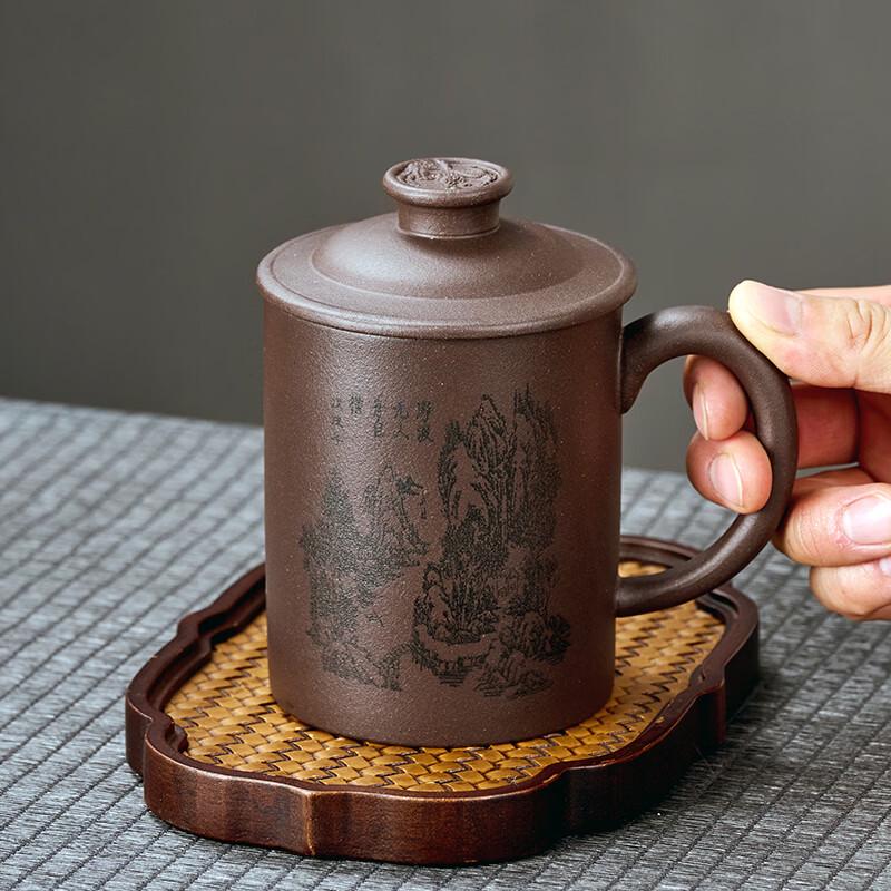 Yixing Purple Clay Teacup Set