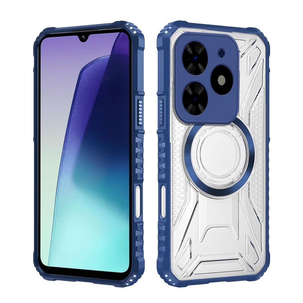 Battle Shadow Series Armor Phone Case for TECNO SPARK GO 2024,20,20C,10 Pro 4G Shockproof Anti‑Drop Protective Cover