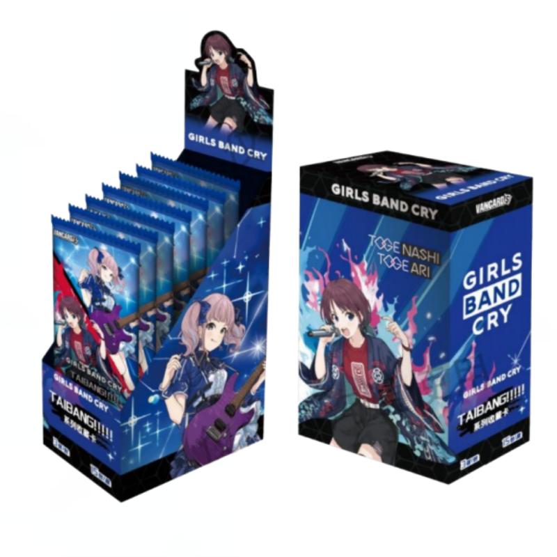 New Genuine Girls Band Cry TAIBANG!!!!! Vol.2 Trading Cards Anime Character Collection Cards Gift Toy for Girls