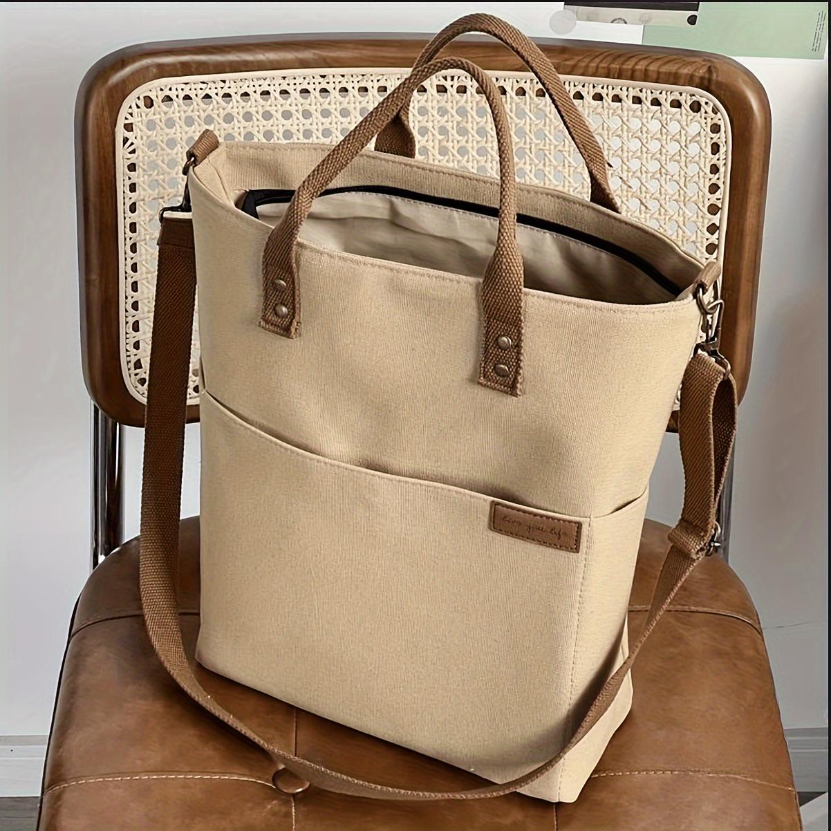 

Нейлоновая сумка-тоут, европейский стиль, застежка-молния, подкладка из полиэстера, на одно плечо, кроссбоди, повседневная, утолщенная сумка для студента хаки