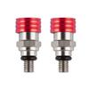 NICECNC Motorcycle M5x0.8 Fork Air Bleeder Valves Screws Kit For Honda CR 80 85 125 250 500 CRF 250R 250X 450R 450X 250RX 450RX