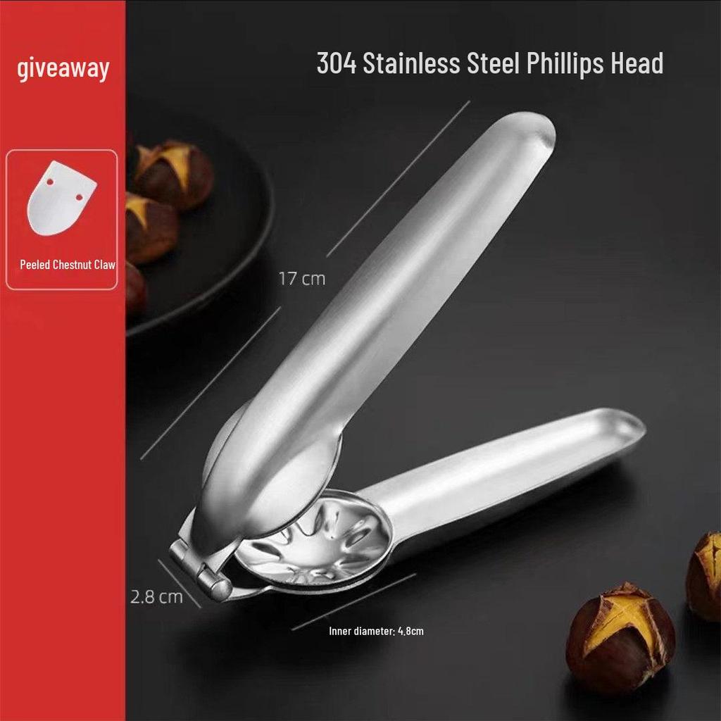 304 Stainless Steel Nut and Chestnut Opener