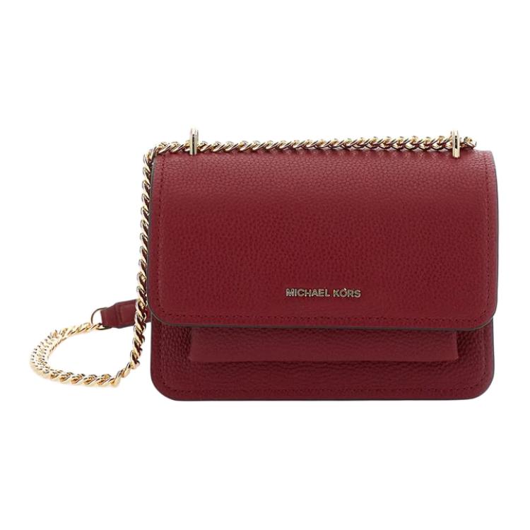 

Michael Kors Magnetic Closure Adjustable Shoulder Strap Crossbody Bag Women bags Deep-Red Black 32T4GC7C1T-DEEPRED Basic Set (Bag+Dust Bag)