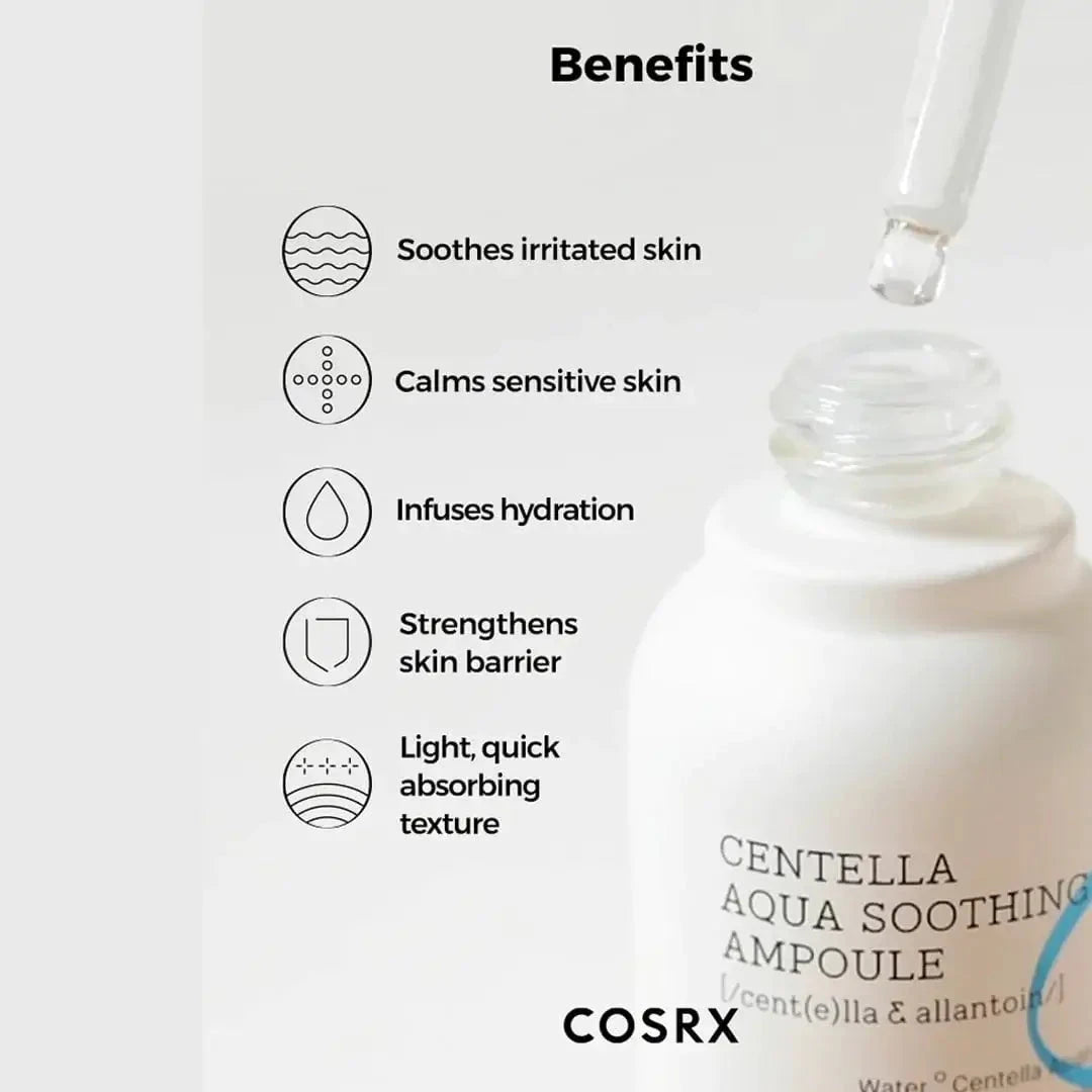 

COSRX Centella Aqua Soothing Ampoule 40ml AUTHENTIC STORE