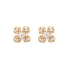 Elegant Pearl Flower Shell Stud Earrings: Versatile Fashion Jewelry for Women