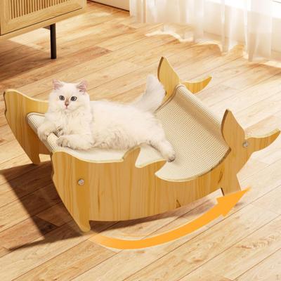 Cat Dog Lounge Chair Raised Bed Sturdy Floor Standing Furniture Resting Cute Practical Pet Gift
