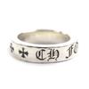 Excellent CHROME HEARTS Ring Spacer Ring Forever 0.2"" Silver 925 Mens Used