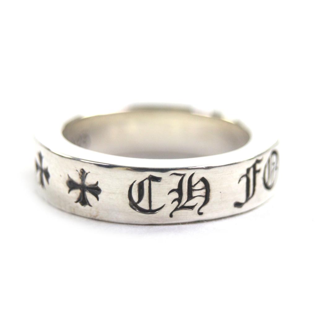 Excellent CHROME HEARTS Ring Spacer Ring Forever 0.2"" Silver 925 mens Used