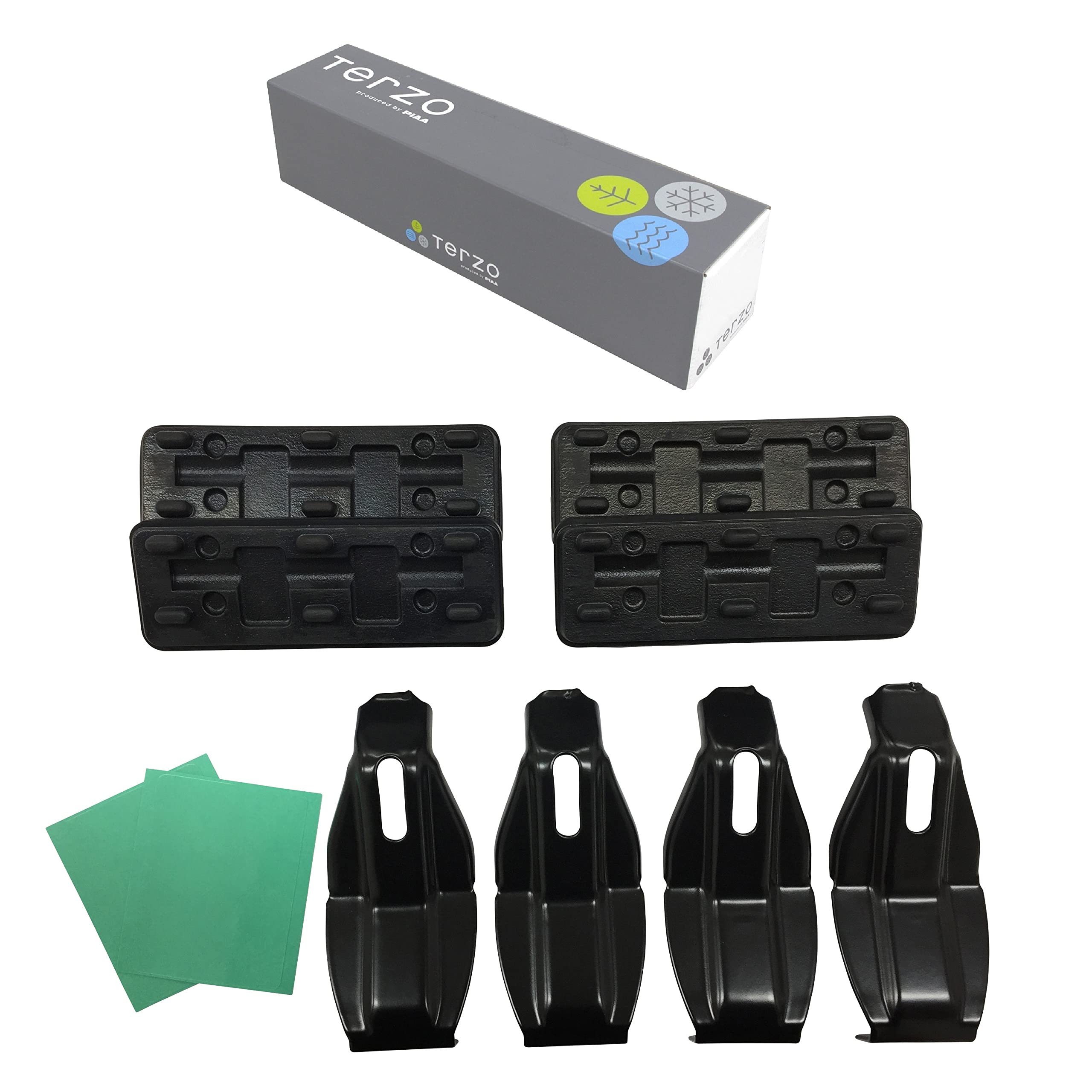 

Комплект багажника на крышу Terzo для Suzuki XBEE EH431 (от ПИАА) Переноска/Базовый держатель, 4, Черный, MN71S, чёрный