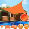 Heavy Duty Sun Shade Sail Canopy Orange Garden Patio Awning UV Sunscreen Outdoor Screen  for Terrace Car Canvas Patio Cover