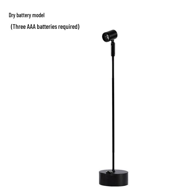 LED Batteriebetriebener Schmuckstrahler für Straßenstände und Schreibtische - Kabelloses Laden