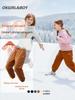 Children's 2025 Winter Hiking and Ski Cotton-Padded Pants - Warm, Long Sports Pants for Boys and Girls