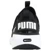 Puma Softride Carson Fresh Black Unisex Sneakers White 310155-01