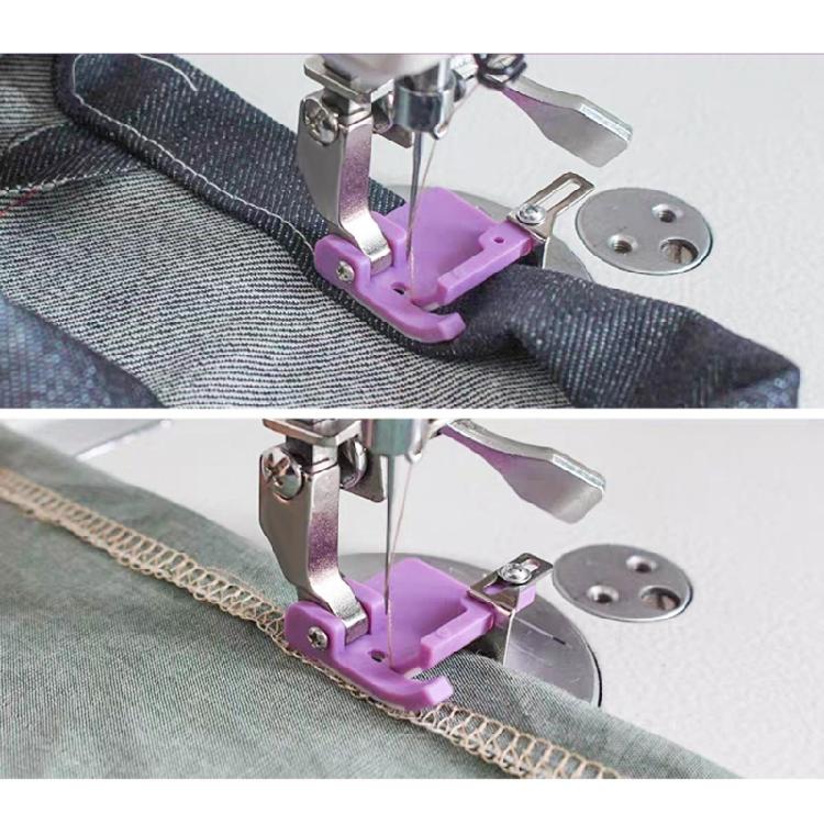 Sturdy Steel Quilting Presser Foot Extended Flatbed Sewing Attachment Advanced Cloth Guidance Expert Tailoring Accessory