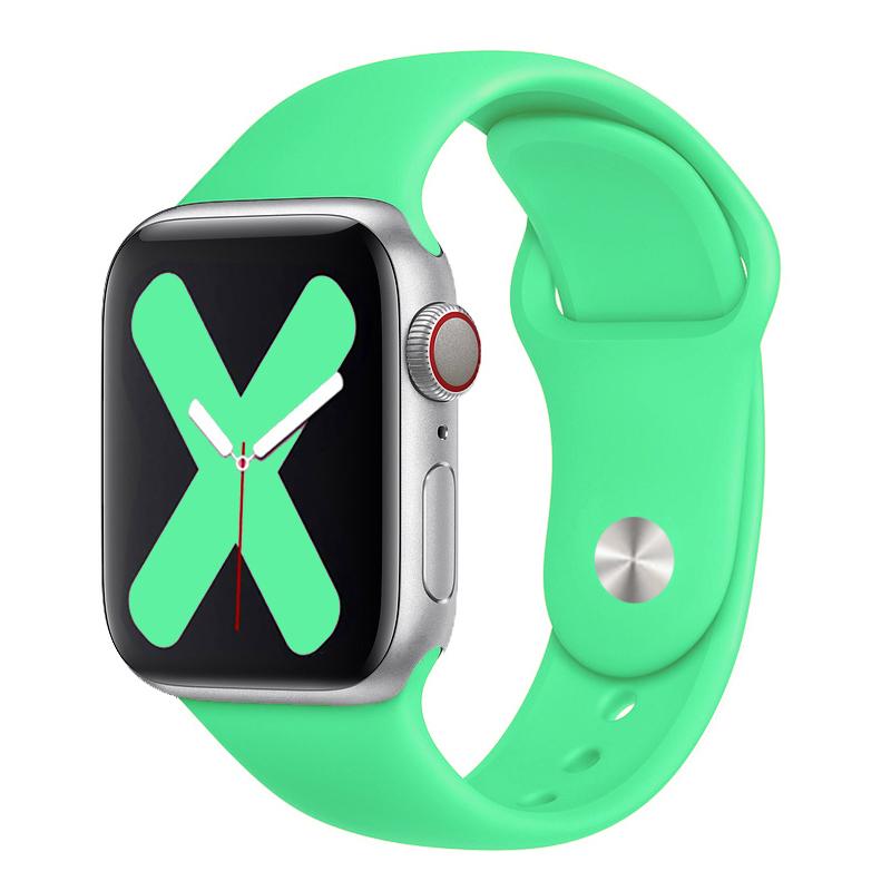 Strap For Apple Watch bands 44mm 45mm 40mm 41mm 42mm 46mm Sport Silicone correa smartwatch Bracelet iWatch Series 10 9 8 11 SE 3