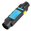 Zmart 12V Trailer Tester 7-Pin Adapter Diagnostic Tool Wiring Check Light Test Plug Socket for Cars, Trucks, Caravans, and More - Universal