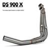 Motorcycle Wuji DS900X Stainless Steel Exhaust Pipe for Non-destructive Installation
