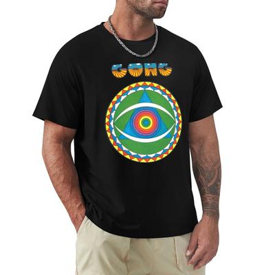 Radio Gnome Trilogie Gong Band T-shirt Unisexe Dala T-shirt de Sport Basique à Manches Courtes