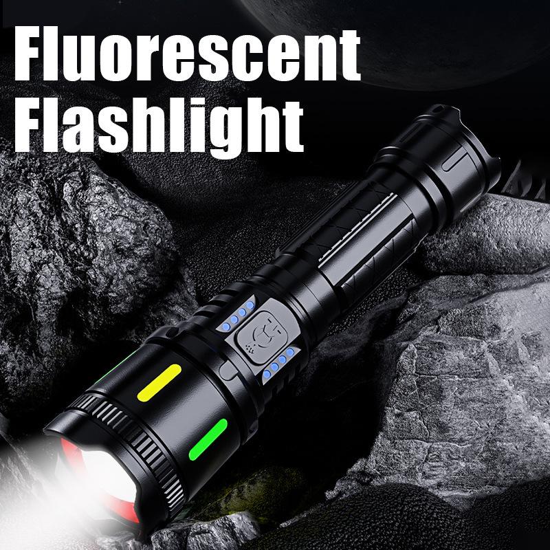 Cross-border Rechargeable Super Bright Long-Range Flashlight