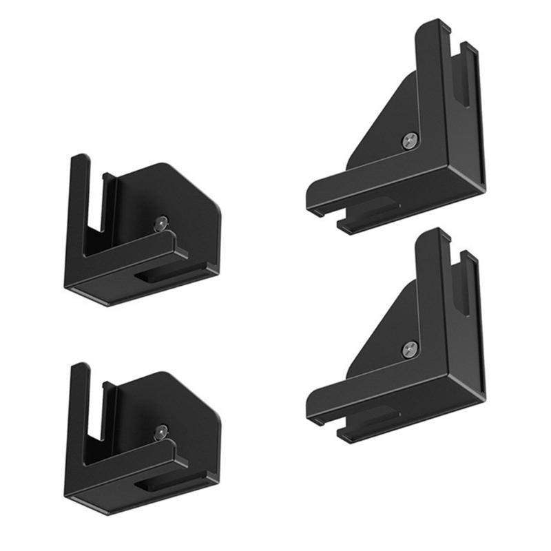 

Multiple Device Wall Mount Stand for Tablets, Smartphones Easy Installs with Adhesive or Screws