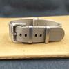 High-End NATO One-Piece Nylon Watch Strap - Canvas Woven, Sizes 18/20/22/24.