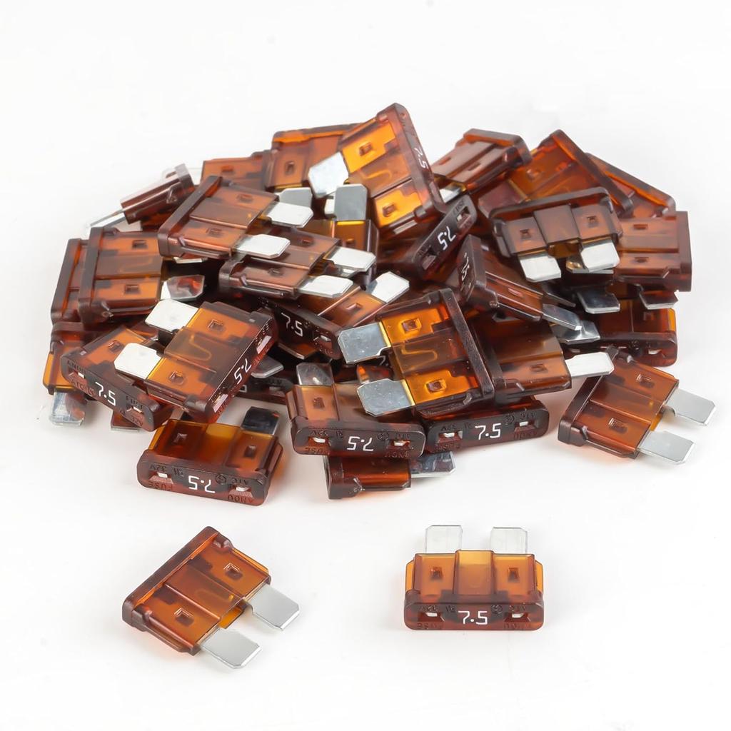 80 Pack Auto Fuses 3 AMP ATC/ATO Standard Regular Fuse Blade 3A Car Truck Boat Marine RV