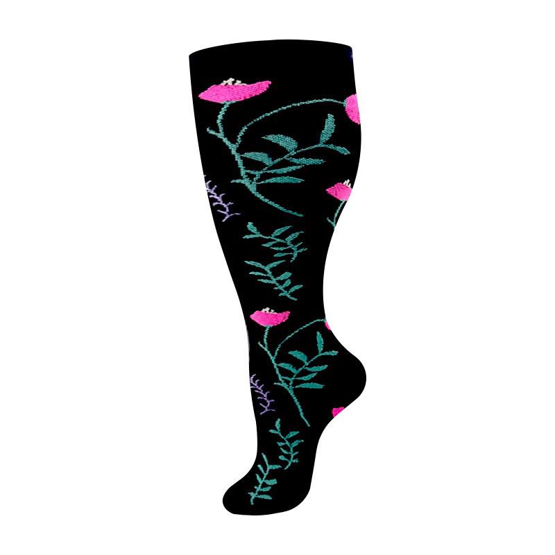 Plus Size Odor-Resistant Sports Compression Socks for Men
