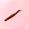 Dolphin Gold Precision Eyelash Tweezers with Feather Clip for Technicians