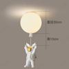 Creative Cartoon Decoration Astronaut LED Pendant Light Balloon Light Children's Bedroom Living Room Corridor Lighting Fixtures