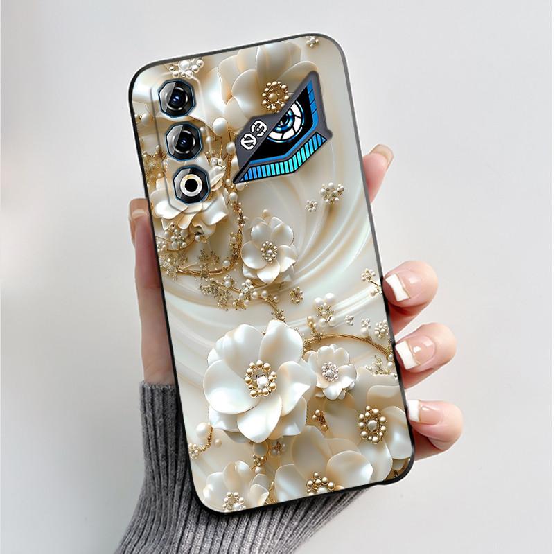 For ZTE Nubia Neo 3 Neo3 GT 5G Case Z2465N Shockproof Silicone TPU Butterfly Flower Back Cover For Nubia Neo 3GT Soft Phone Case
