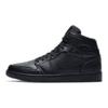 Air Jordan 1 Mid 'Triple Black' 2020 Jordan 554724-091