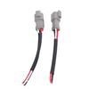 1 Pair 3 Pin DT Connectors Waterproofing Automotive Electrical Connector Wiring Harness for Car Trucks Boats LED Work