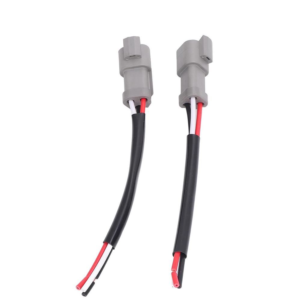1 Pair 3 Pin DT Connectors Waterproofing Automotive Electrical Connector Wiring Harness for Car Trucks Boats LED Work