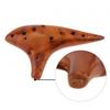 12 Holes Alto ToneC Ceramic Ocarina for Children / Adults / Beginners with Song Book Neck Cord Carry Bag,Good Musical Instrument