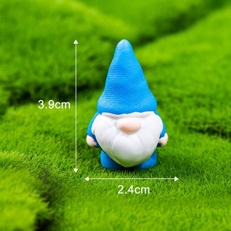 Cross-Border Bestseller: Cute Garden Gnome DIY Desktop Ornaments