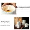 Elegant Soy Wax Scented Candle - Smokeless, High-End Fragrance Ornament
