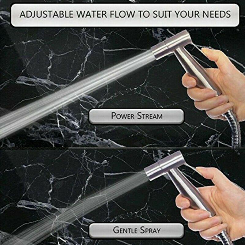 US Standard Toilet Bidet Spray Gun Set with 7/8 Diverter - Popular Toilet Companion.