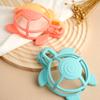Color Kids 1PCS Turtle Silicone Teether Baby Chewing Toy Infant Teething Relief BPA Free Safe Nursing Sensory Toy 0-12 Months