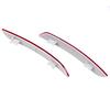 Car Red Rear Bumper Reflective Strip Sticker Cover Decoration For BMW 5 Series F10 F18 Sedan 2010-2013 Pre-facelift Accessories