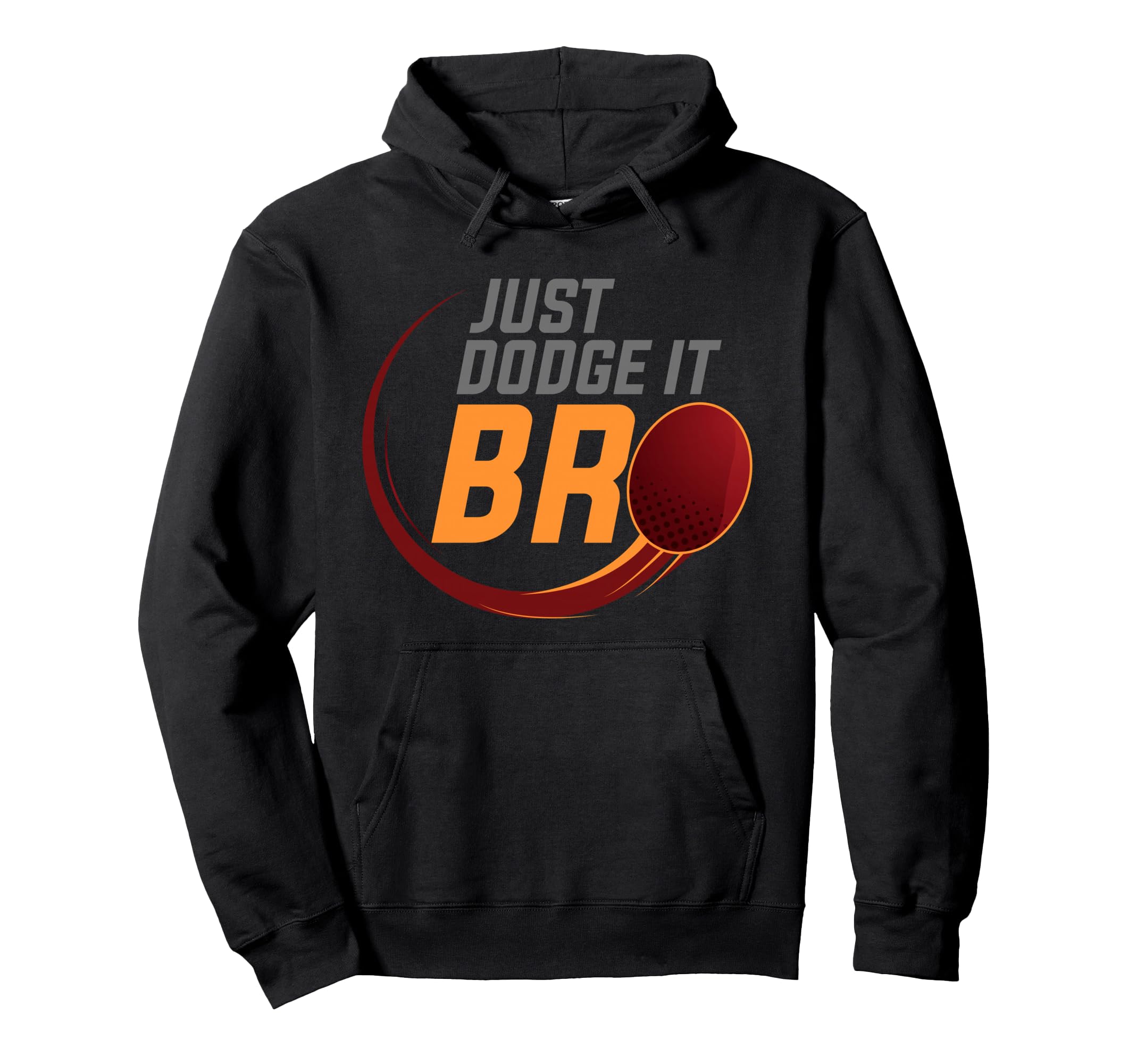 Дизайн игрока в вышибалы. Только для Dodge It Bro. Толстовка с капюшоном.