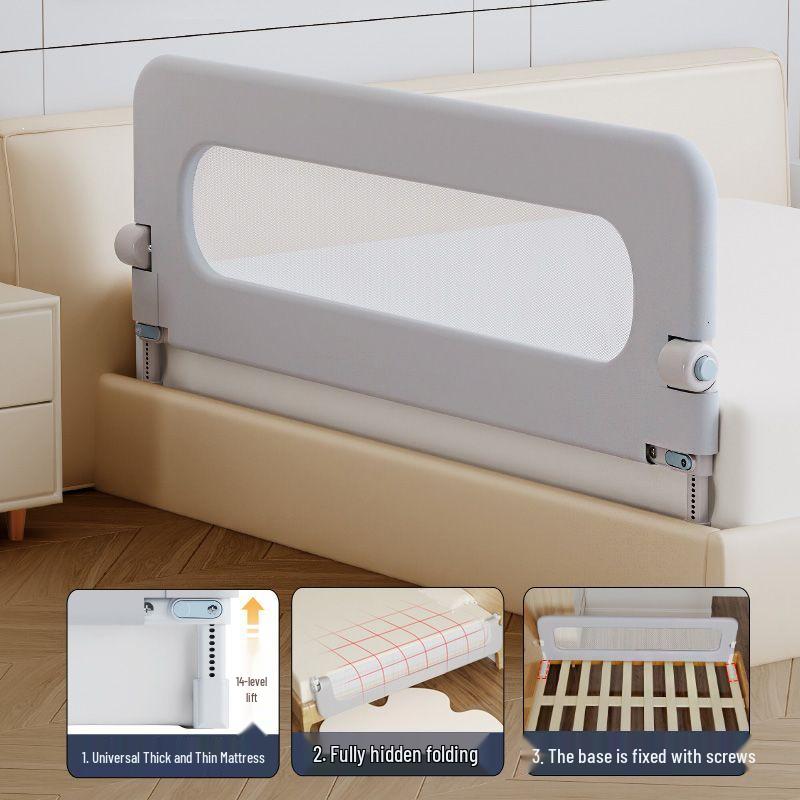 Adjustable Bed Rail Guard for Infant and Toddler Safety