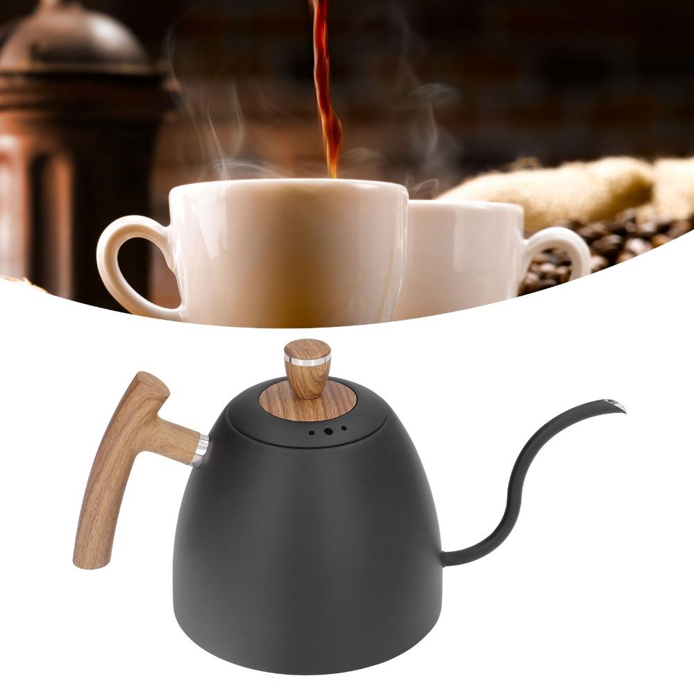 Rustproof Pour Over Kettle Ergonomic Handle Stainless Steel Kettle Gooseneck Tea Kettle For Home