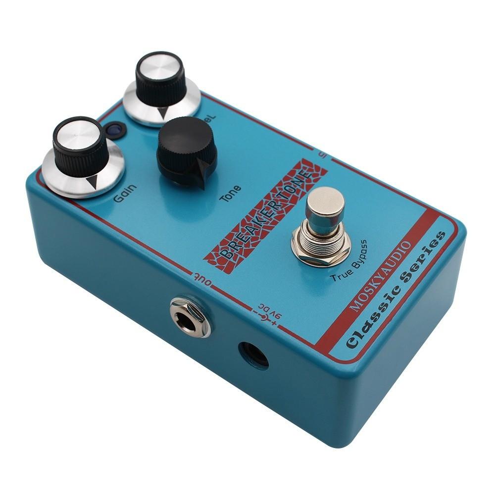 Aluminum Alloy Distortion Guitar Pedal Blue Breaker Pedal Overdrive Guitar Pedal  For Guitar