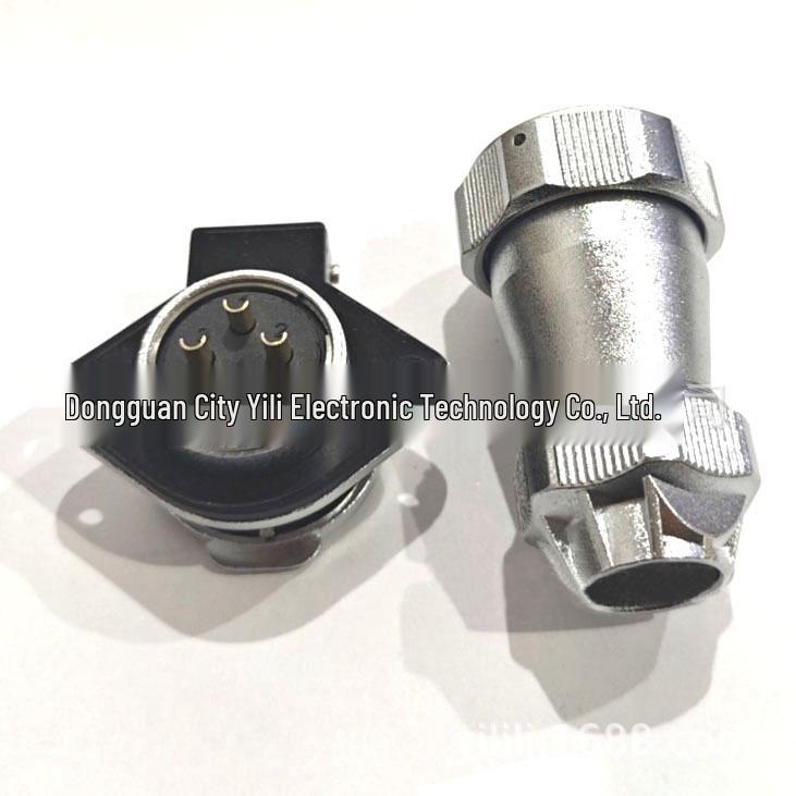 IP67 Waterproof Aviation Plug WY28 26-Pin Diamond Socket Cable Connector