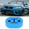 4PCS Universal Blue Silicon Muffler Exhaust Hanger Short Hangers 12mm1 2