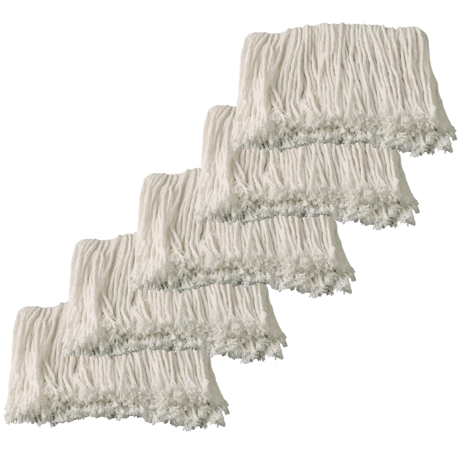 

Yamazaki Sangyo Чистящие средства Сменная нить для швабры 200 г Набор из 5 штук Сделано в Японии 204465 F1#8 белый