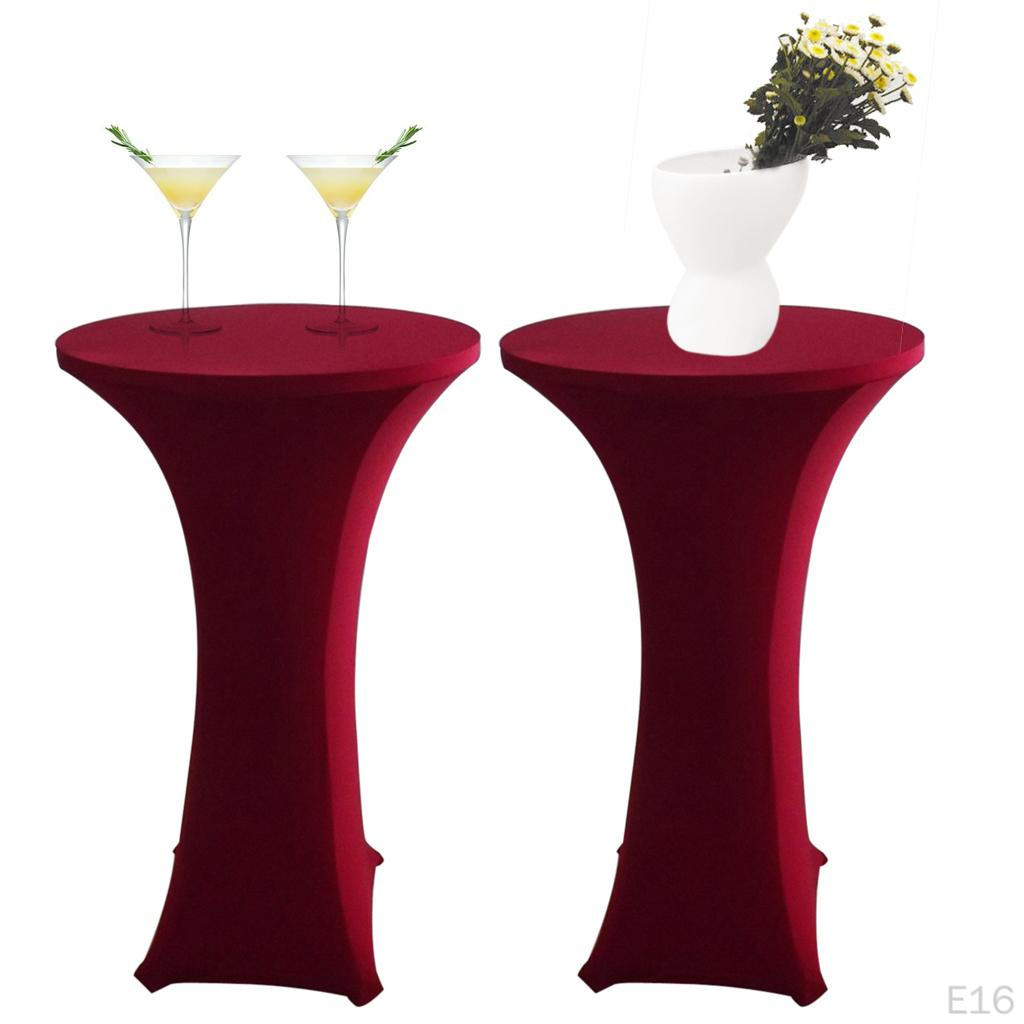 24\'\' *43\'\' Stretch Fitted Cocktail Spandex Table Cloth