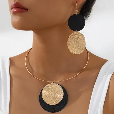 Kadınlar İçin Moda Küpe Ve Kolye Seti